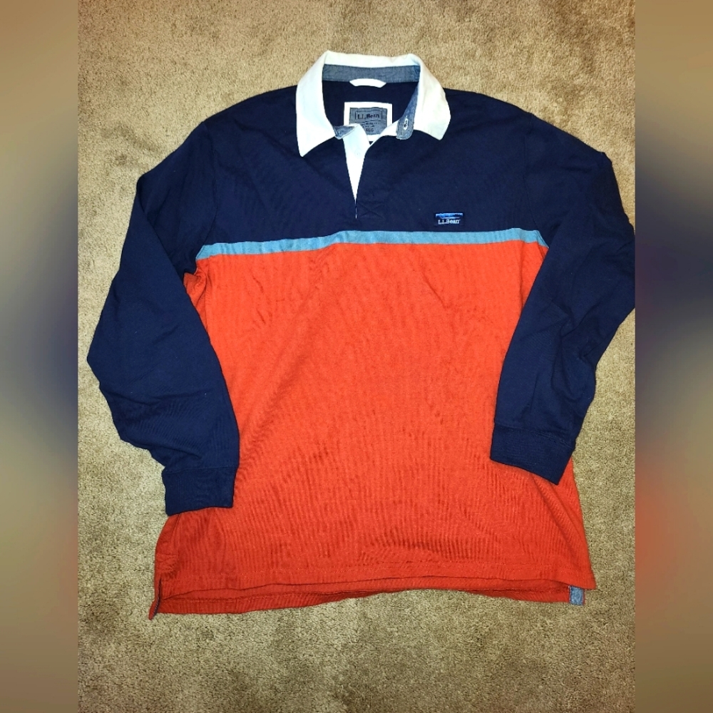 L.L. Bean rugby shirt